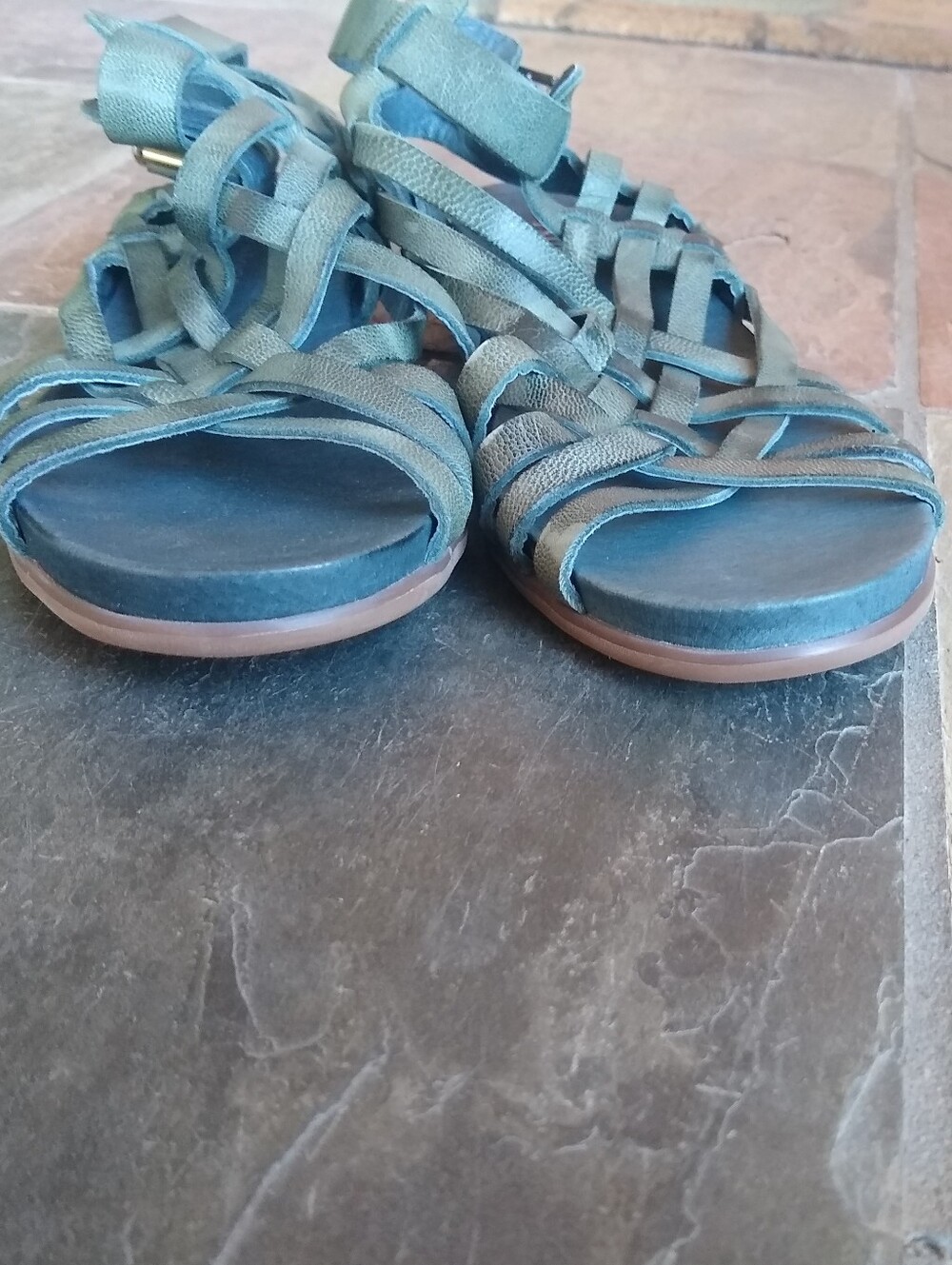Like New ANTELOPE Rachel Gladiator Sandals EU 39 US 8-8.5 Worn 1x! - Picture 7 of 12